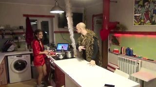 Orosz tini csaj dp-be kurelva