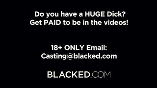 BlackedRaw - Riley Steele élvezi ha basszák