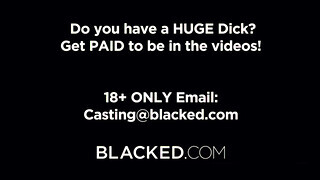 BlackedRaw - Lauren Phillips keményen popsiba kefélve