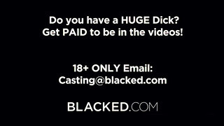 Blacked - Ariana Marie rácuppan az óriás farokra