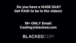 Blacked - Alexis Crystal punciját néger manus dugja