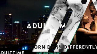 Adult Time - Csöcsös lányok édeshármasban kufirconlak