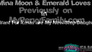 Mina Moon és Emerald karácsonyi szeretkezése