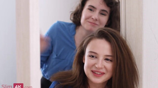Slim4K - Darcy Dark és Kristi édeshármasban kufirconlak