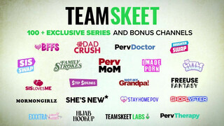 TeamSkeet - hatalmas keblű méretes popós nők orgiája