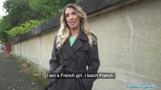 Public Agent - Vékony francia csajszika felszedve