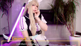 MollyRedWolf - Cosplayes csajszika falloszt szop