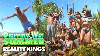 REALITY KINGS - Kíméletlen csoportos szex a kertben