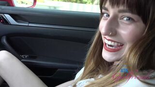 Bűbájos pov randi a cuki csoki hajú tini amatőr lánykával